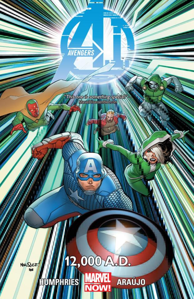 Avengers A.I.: 12,000 A.D. cover — © Marvel