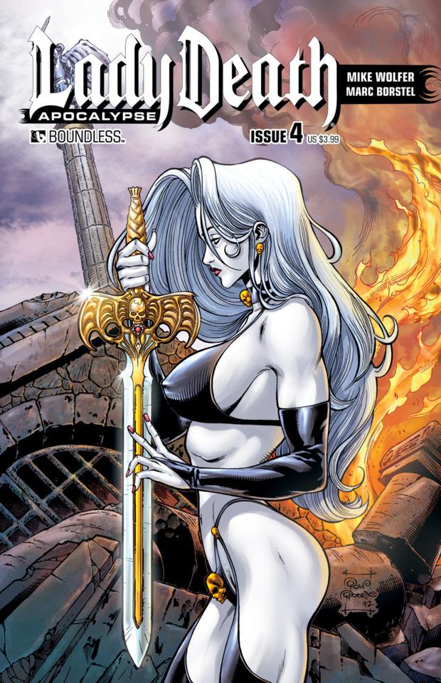Lady Death: Apocalypse #4 cover