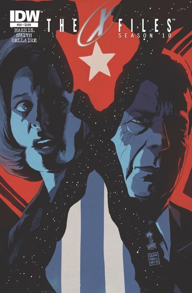The X-Files: Season 10 #24 cover