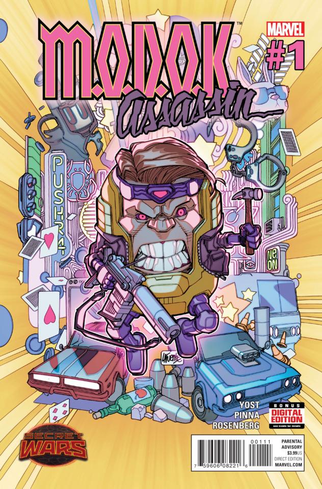 M.O.D.O.K. Assassin cover — © Marvel