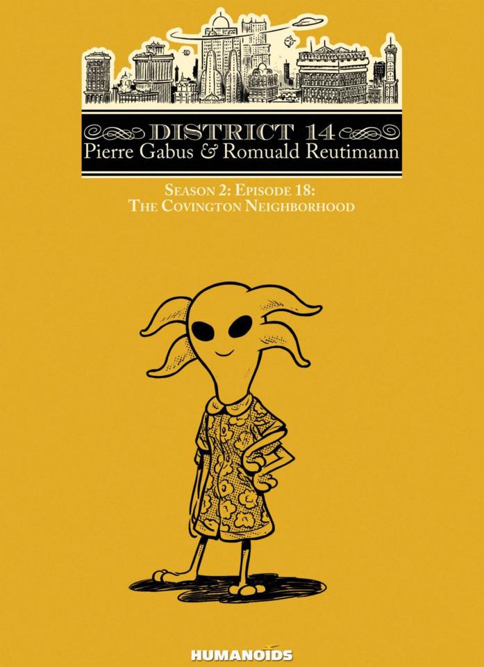 District 14: Season 2 #6 cover