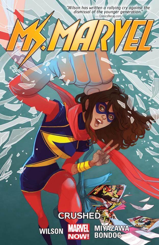 Ms. Marvel: Crushed cover — © Marvel
