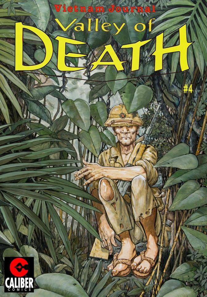 Vietnam Journal: Valley of Death #4 cover