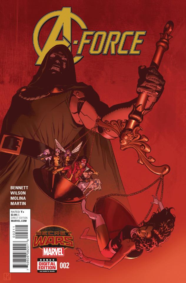 A-Force #2 cover
