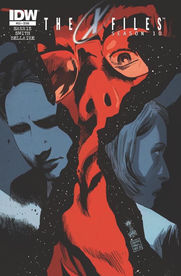 The X-Files: Season 10 #25 cover