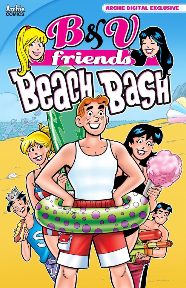 B & V Friends: Beach Bash cover — © Archie Comics