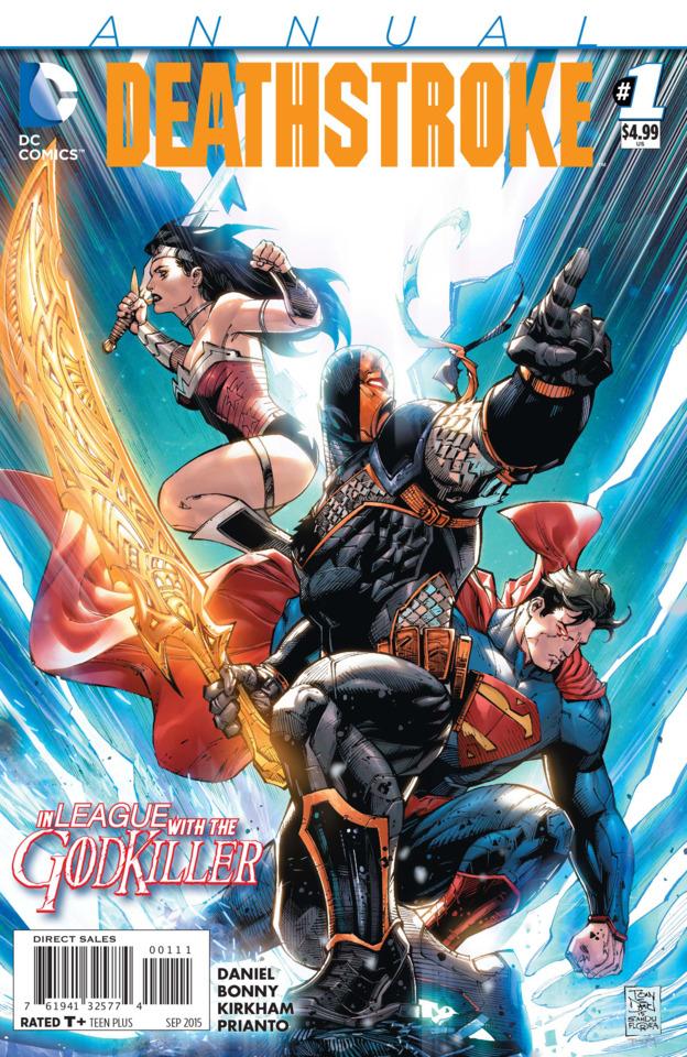 Deathstroke Annual cover — © DC Comics