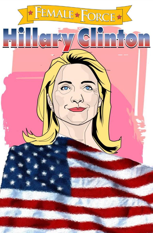 Female Force: Hillary Clinton #1 cover