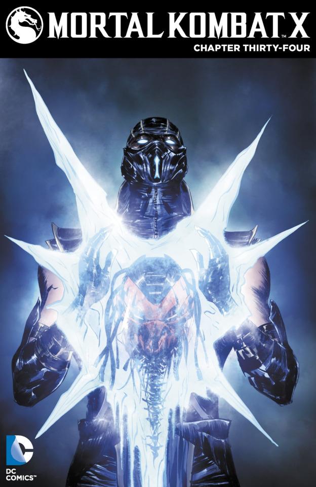 Mortal Kombat X #34 cover