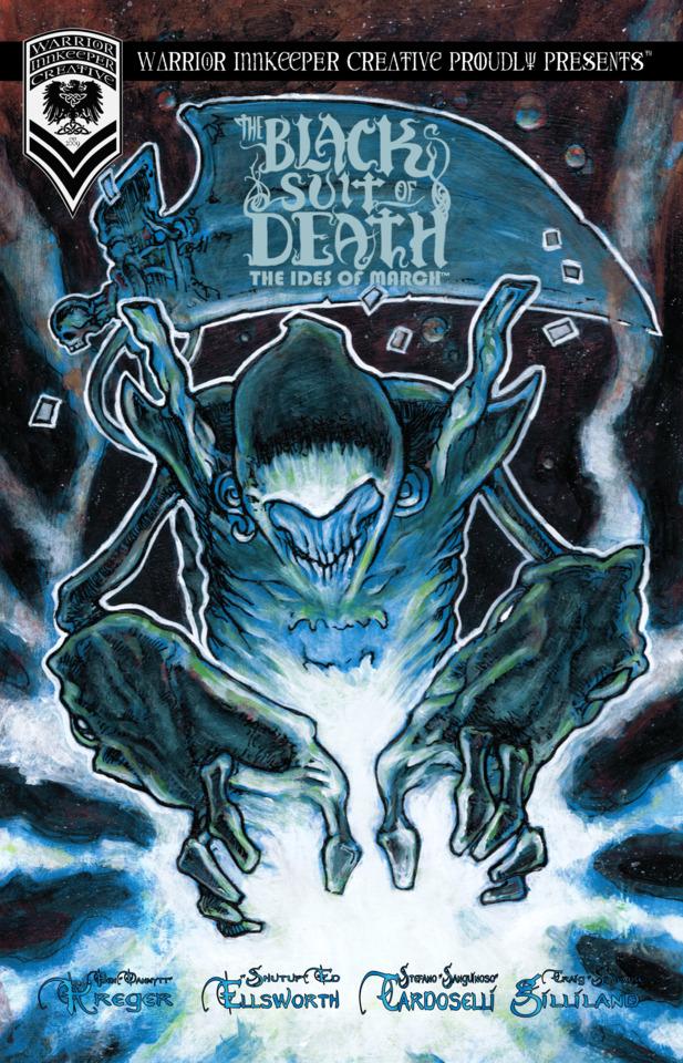 The Black Suit of Death: Ides of March cover — © Warrior Innkeeper Creative