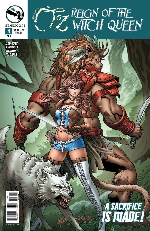 Grimm Fairy Tales presents Oz: Reign of the Witch Queen #4