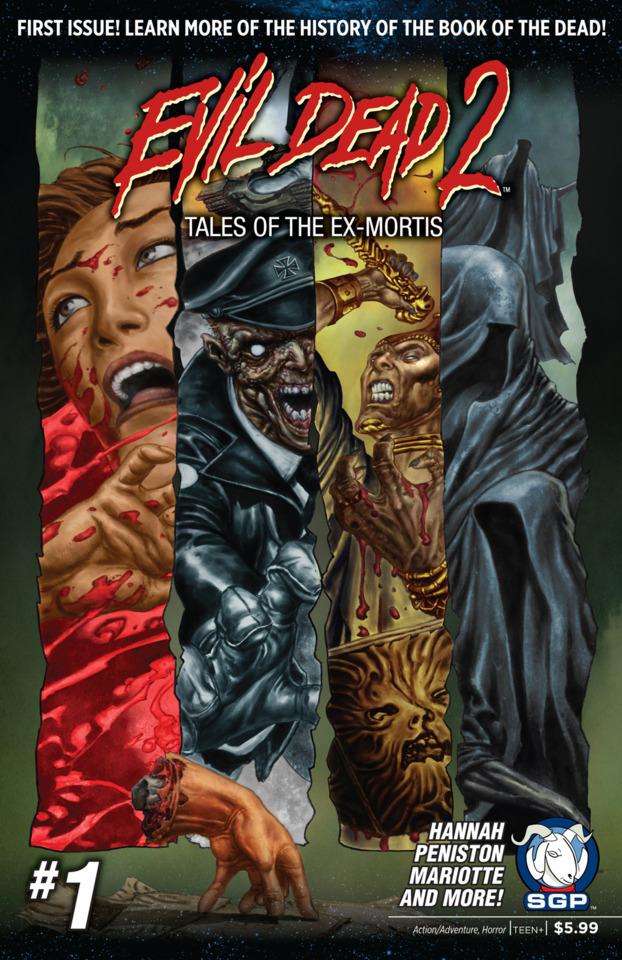 Evil Dead 2: Tales of the Ex-Mortis cover — © Space Goat Productions