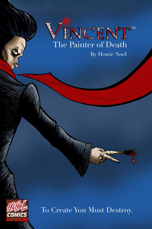 Vincent: The Painter of Death #1 cover