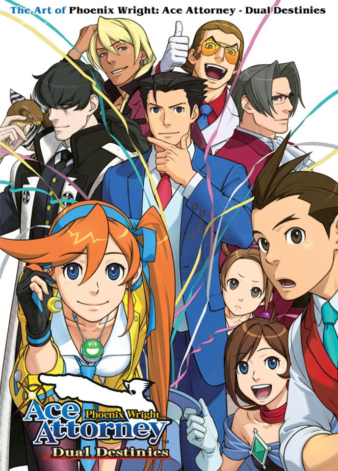 The Art of Phoenix Wright: Ace Attorney - Dual Destinies #1 cover