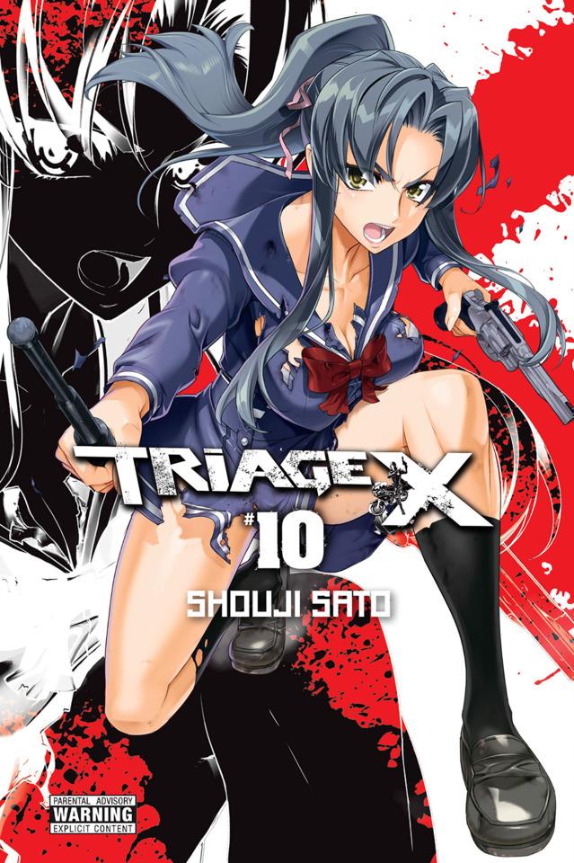 Triage X #10 cover