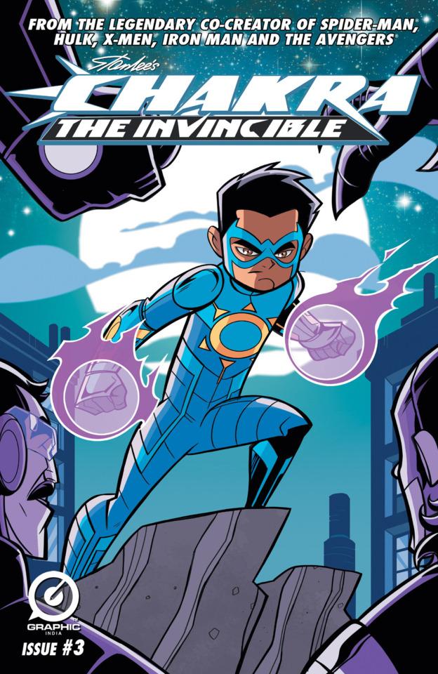 Chakra the Invincible #3 cover