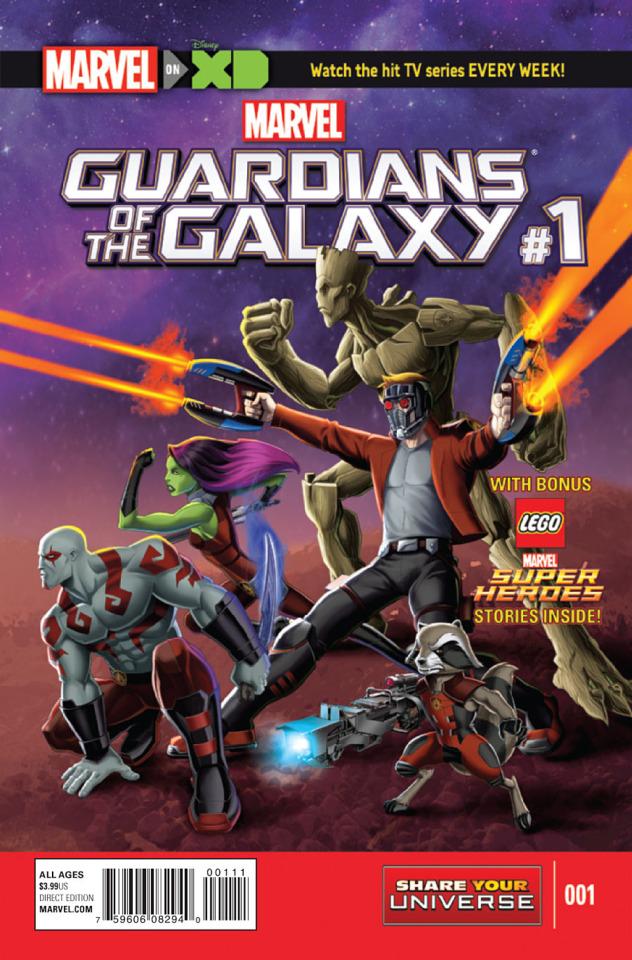 Marvel Universe Guardians of the Galaxy cover — © Marvel
