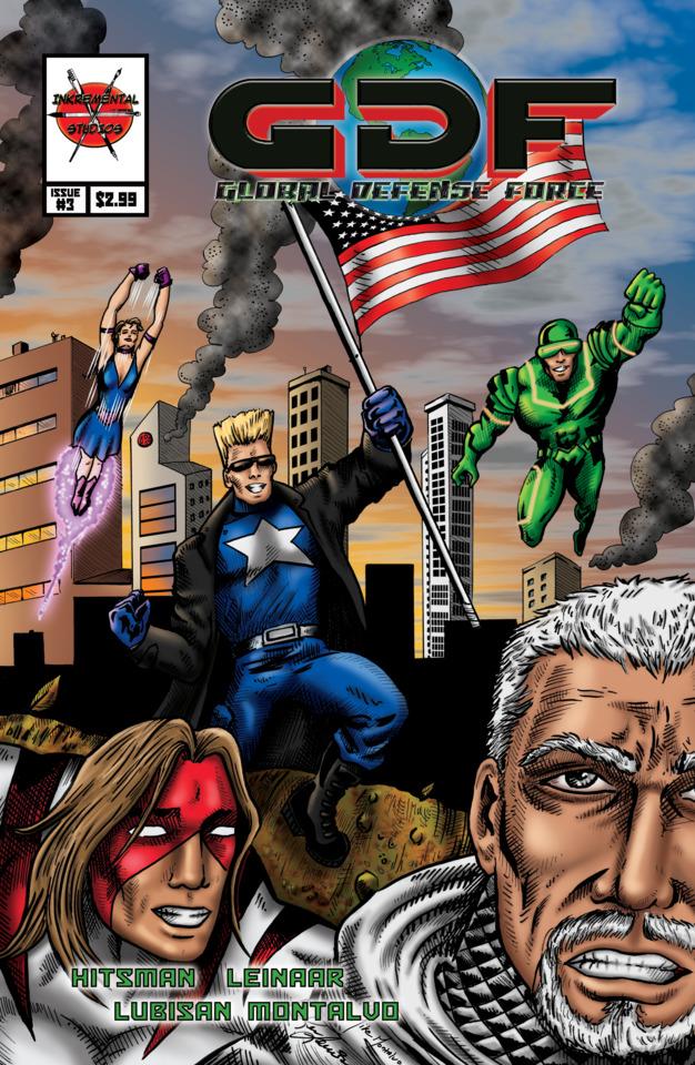 Global Defense Force #3 cover