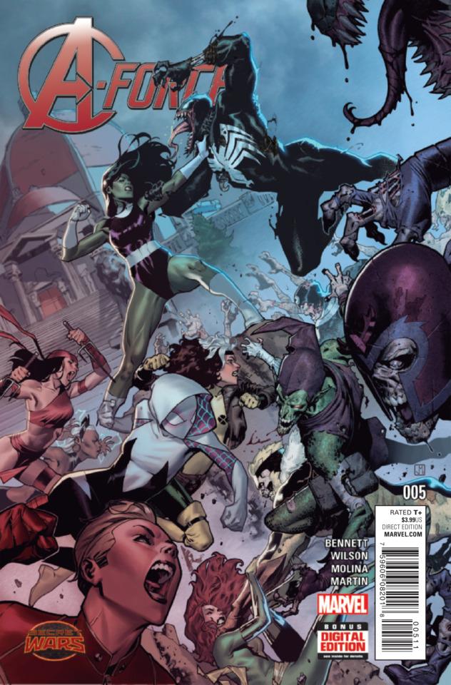 A-Force #5 cover