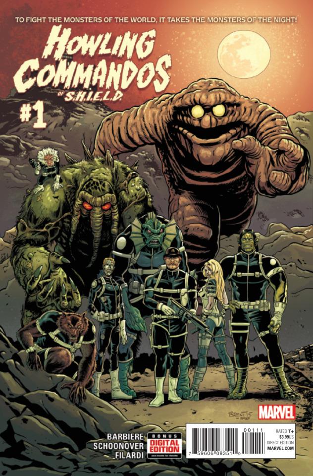 Howling Commandos of S.H.I.E.L.D. cover — © Marvel