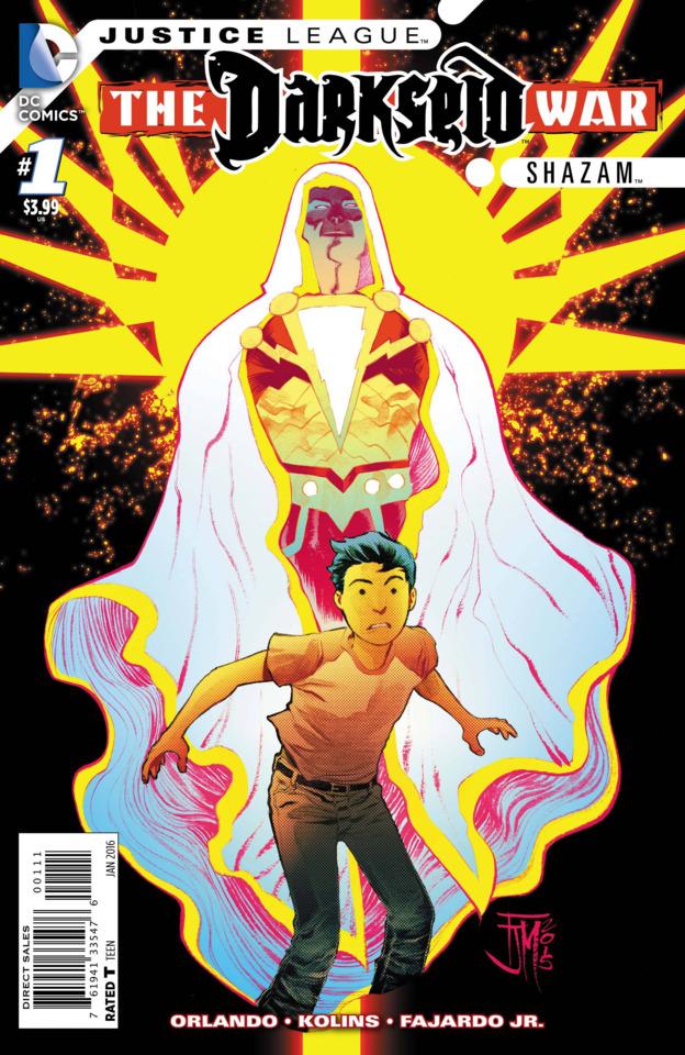 Justice League: Darkseid War: Shazam #1 cover