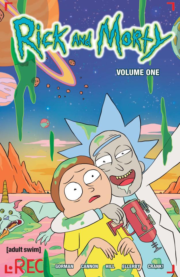Rick and Morty cover — © Oni Press