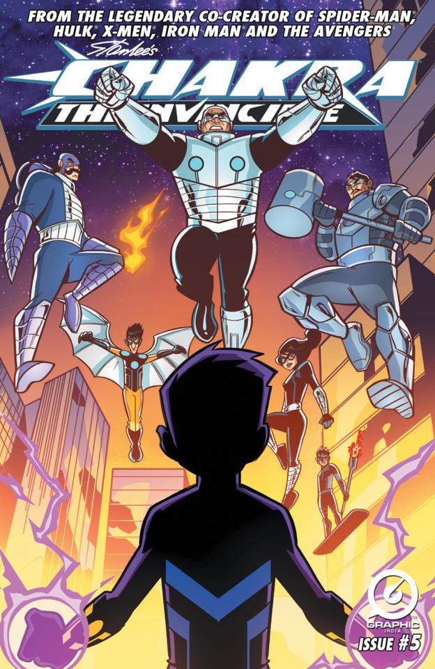 Chakra the Invincible #5 cover