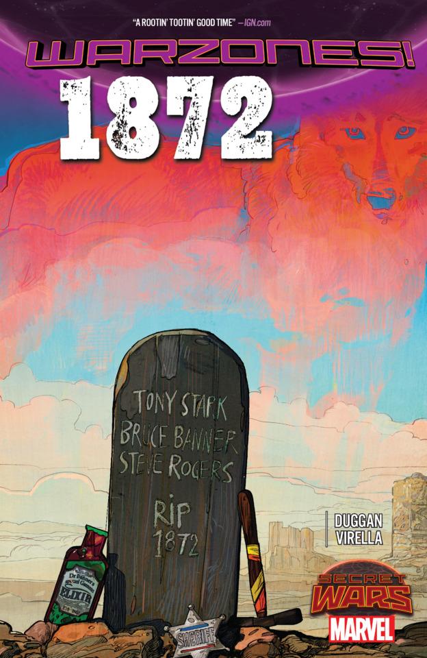 Marvel 1872: Warzones! cover — © Marvel