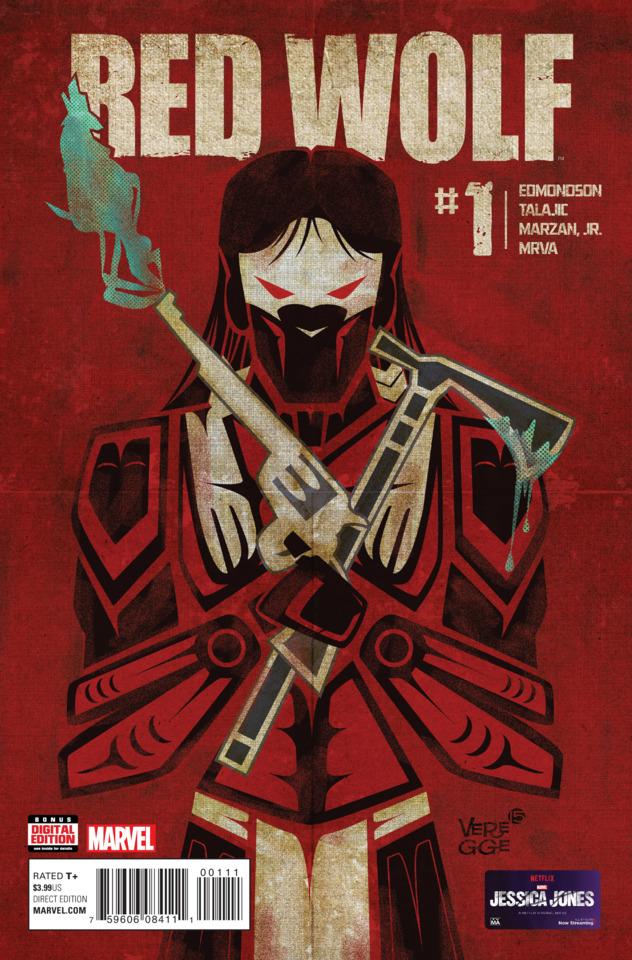 Red Wolf cover — © Marvel