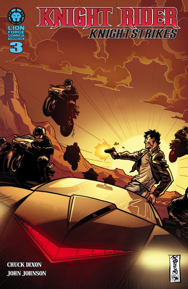 Knight Rider: Knight Strikes #3 cover