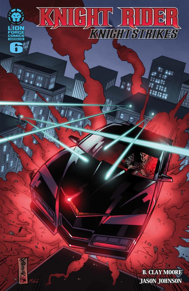 Knight Rider: Knight Strikes #6 cover