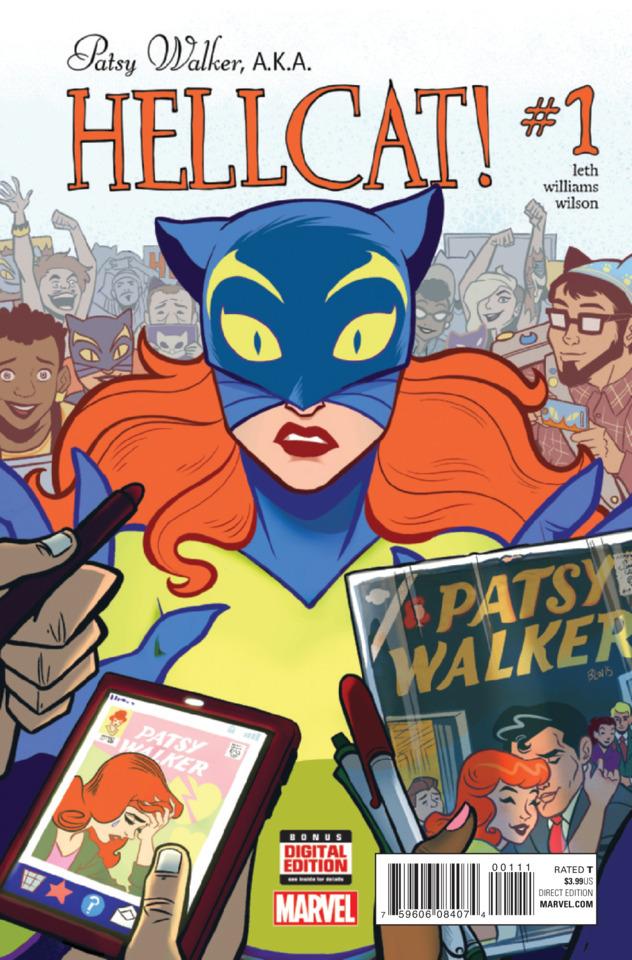 Patsy Walker, A.K.A. Hellcat! cover — © Marvel
