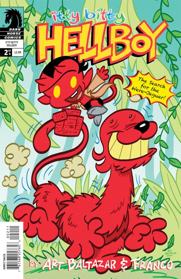 Itty Bitty Hellboy: The Search For The Were-Jaguar #2