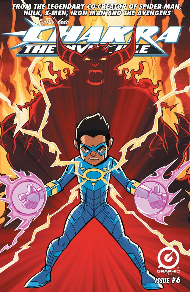 Chakra the Invincible #6 cover
