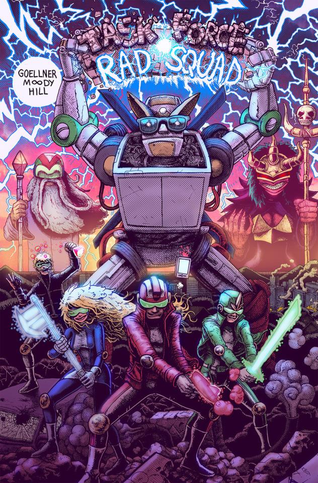 Task Force Rad Squad #1 cover