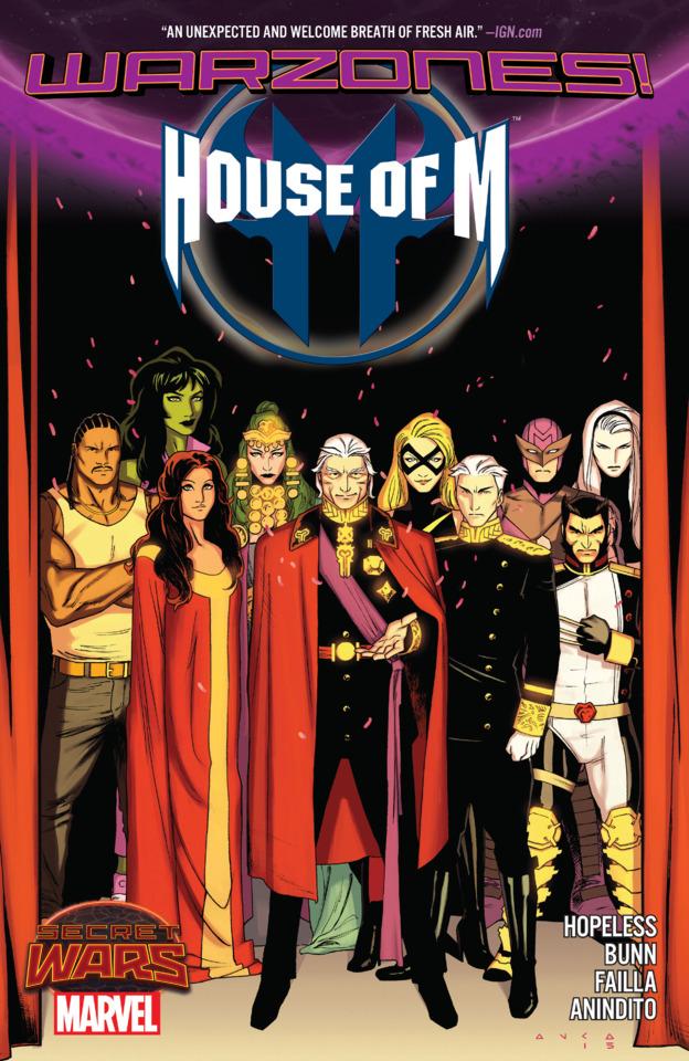 House of M: Warzones! cover — © Marvel