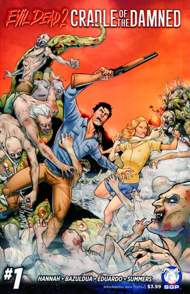 Evil Dead 2: Cradle of the Damned #1 cover