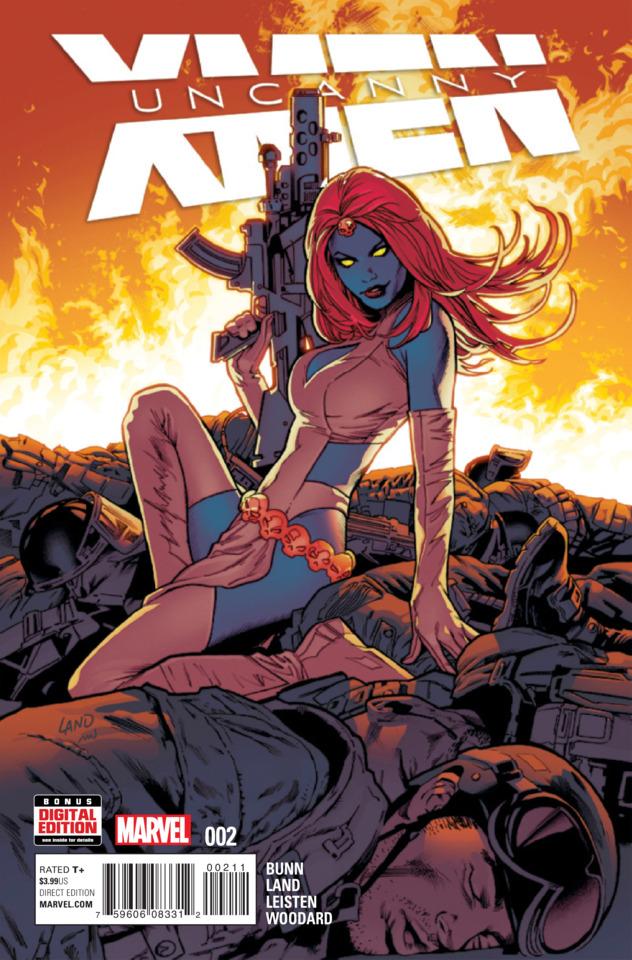 Uncanny X-Men #2 cover