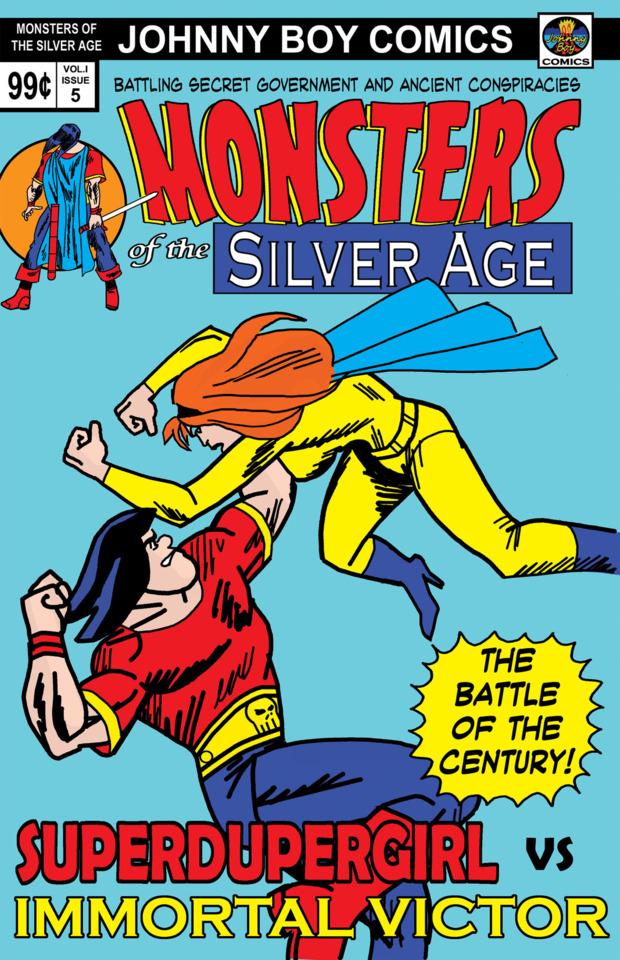 Monsters Of The Silver Age #5 cover