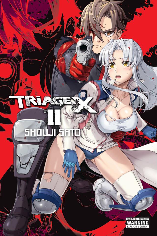 Triage X #11 cover