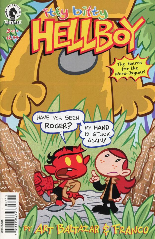 Itty Bitty Hellboy: The Search For The Were-Jaguar #3