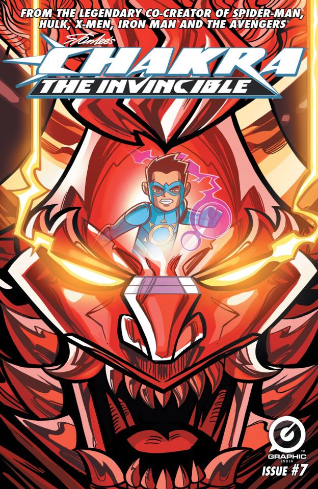 Chakra the Invincible #7 cover