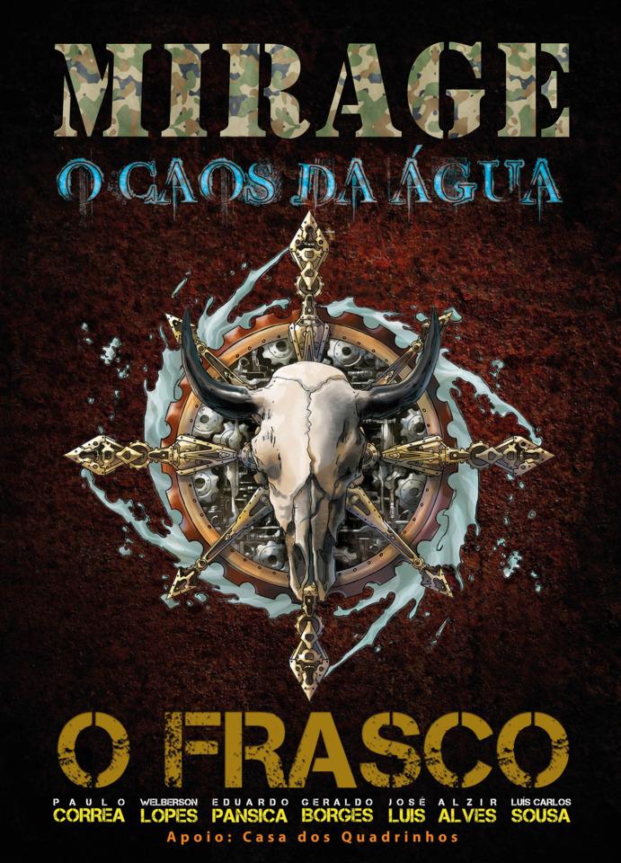 Mirage: o caos da água cover — © Mirage Comics