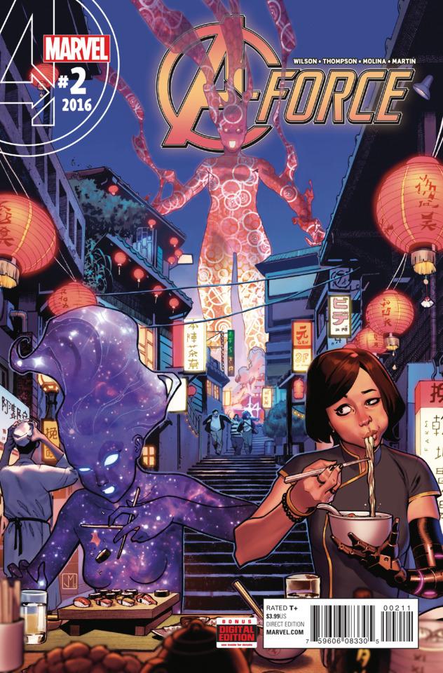 A-Force #2 cover