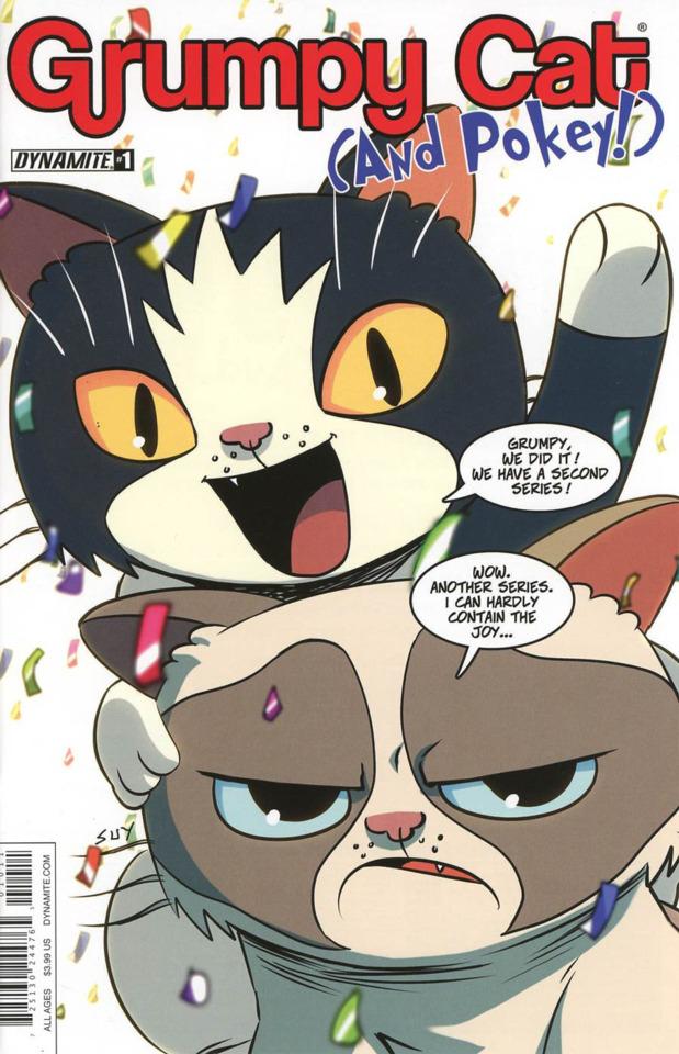 Grumpy Cat & Pokey cover — © Dynamite Entertainment