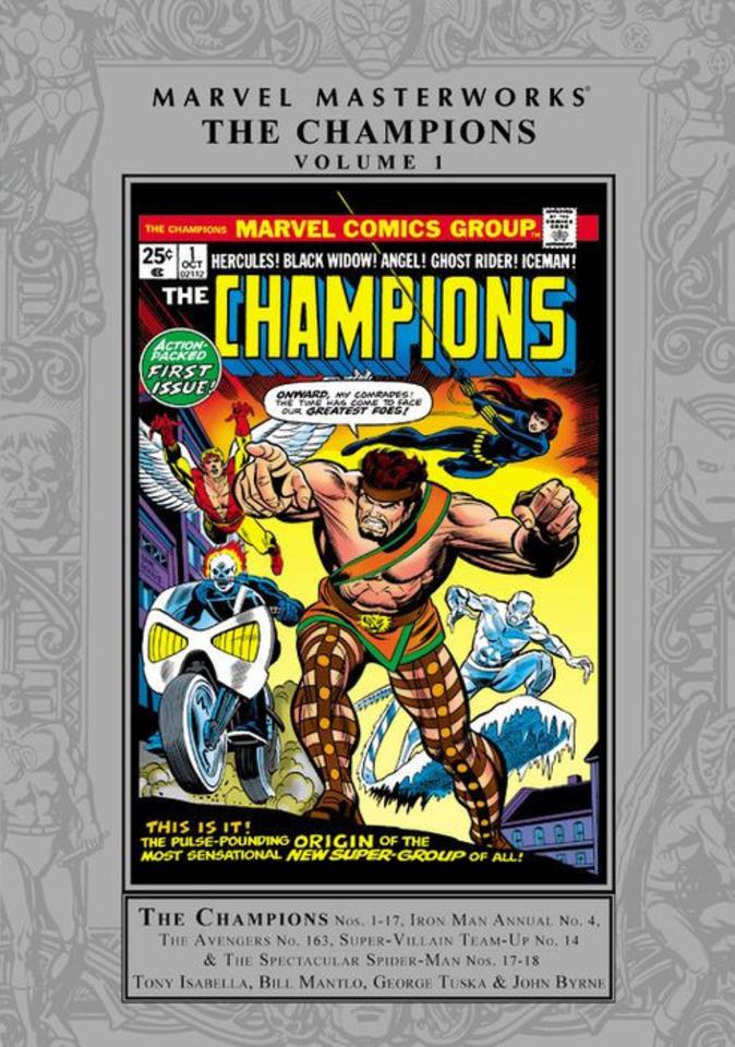 Marvel Masterworks: The Champions cover — © Marvel