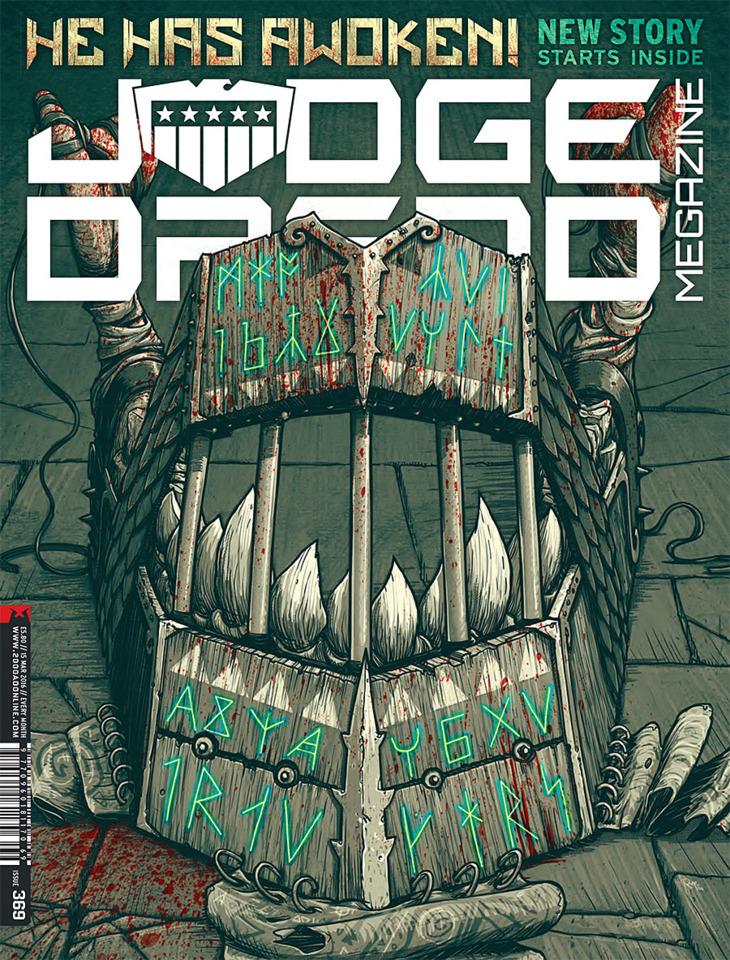 Judge Dredd Megazine #369 cover
