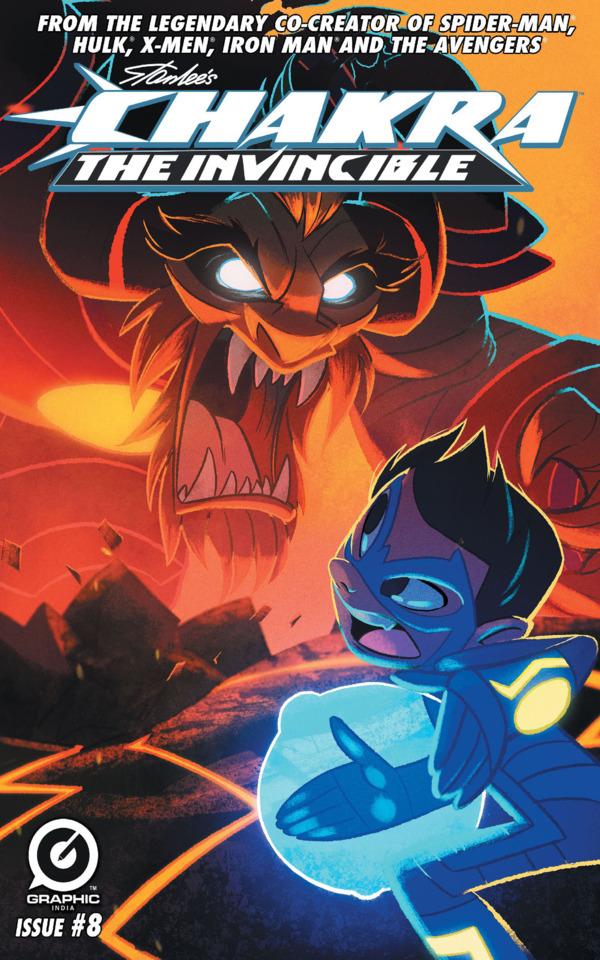 Chakra the Invincible #8 cover