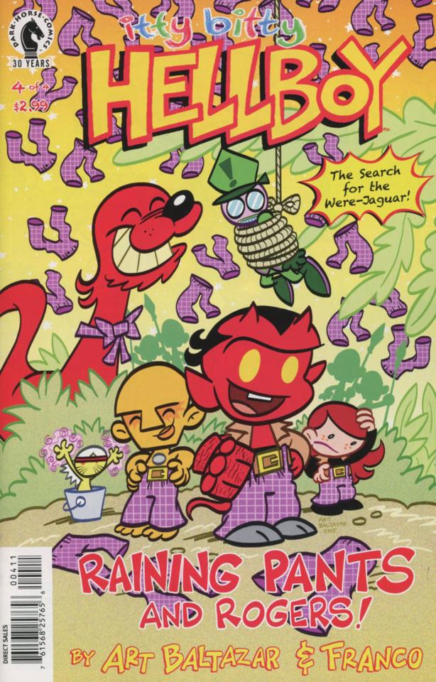 Itty Bitty Hellboy: The Search For The Were-Jaguar #4