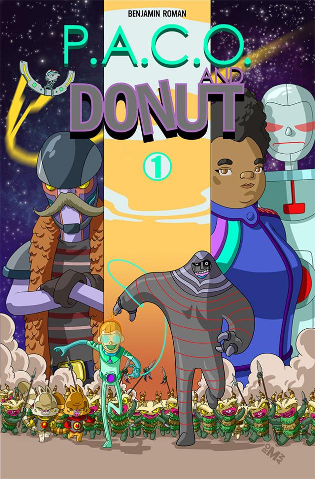 P.A.C.O. and Donut cover — © P.A.C.O. and Donut